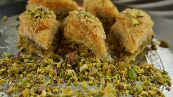 preparación Baklava