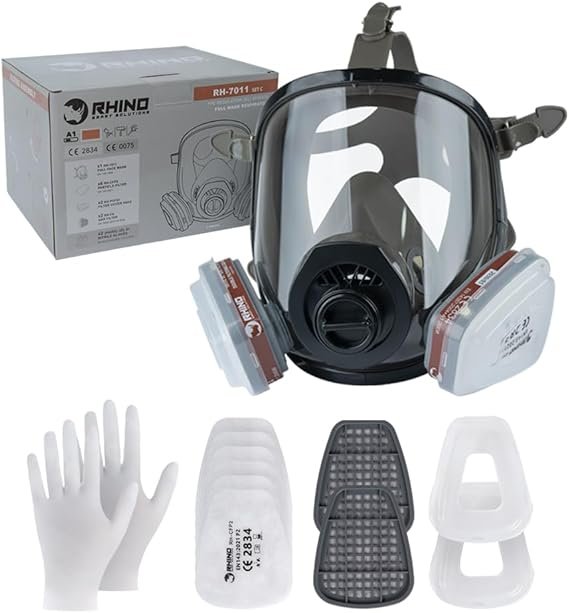 kit de protección contra ataque químico